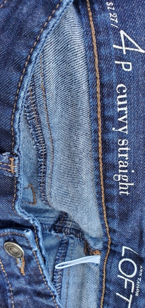 Loft blue jean pants